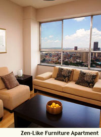 The corridors are reminiscent of an upmarket hotel